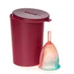 Yuuki Rainbow Menstrual Cup - Large Soft - incl. sterilising cup