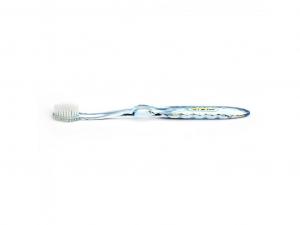 toothbrush with silver blue - medium