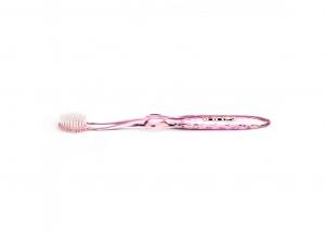 Silver toothbrush pink - medium