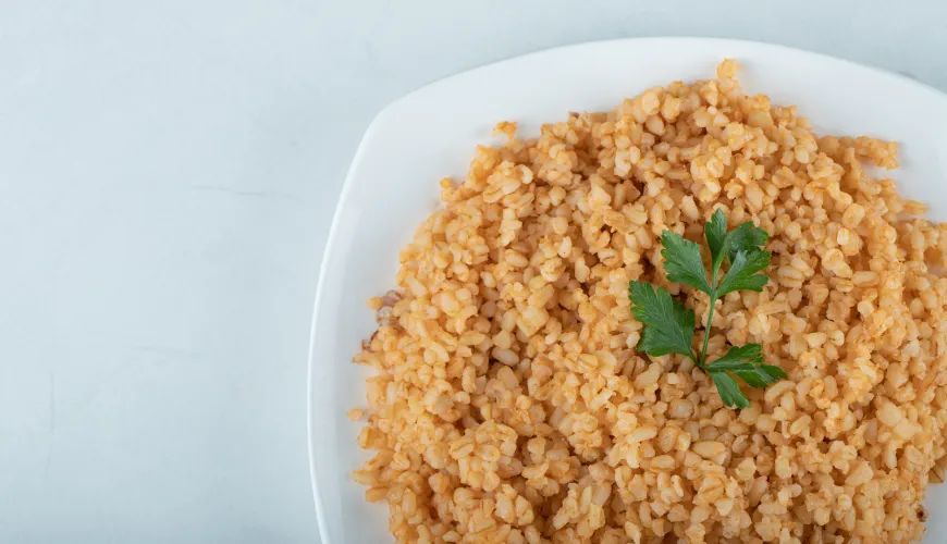 Bulgur is a great side dish full of health and flavor