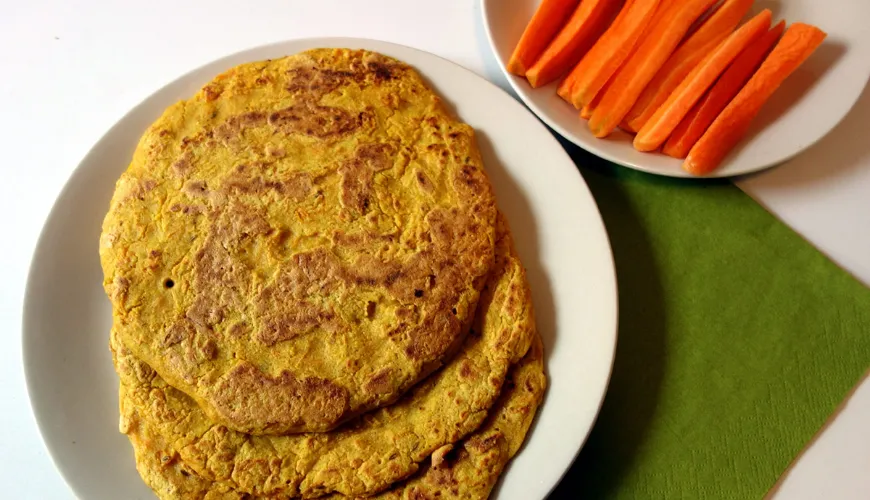 Try easy chickpea pancakes full of protein