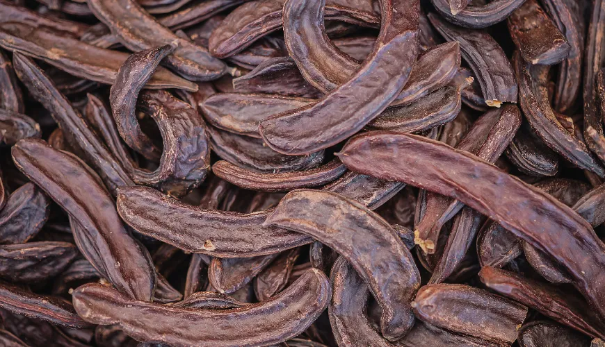 Try carob, a healthy substitute for sugar and cocoa