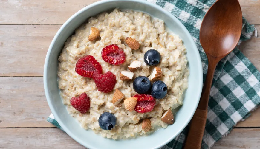 Nutritious oatmeal that kickstarts your day