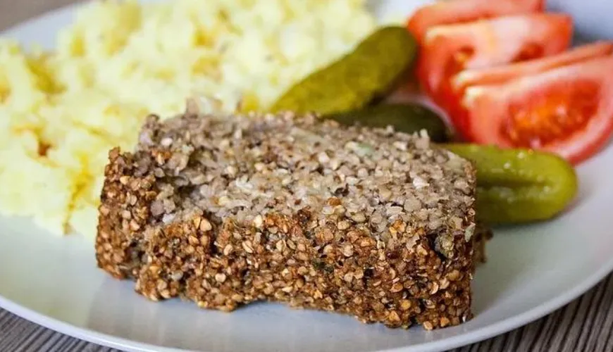 The lentil meatloaf will delight your taste buds