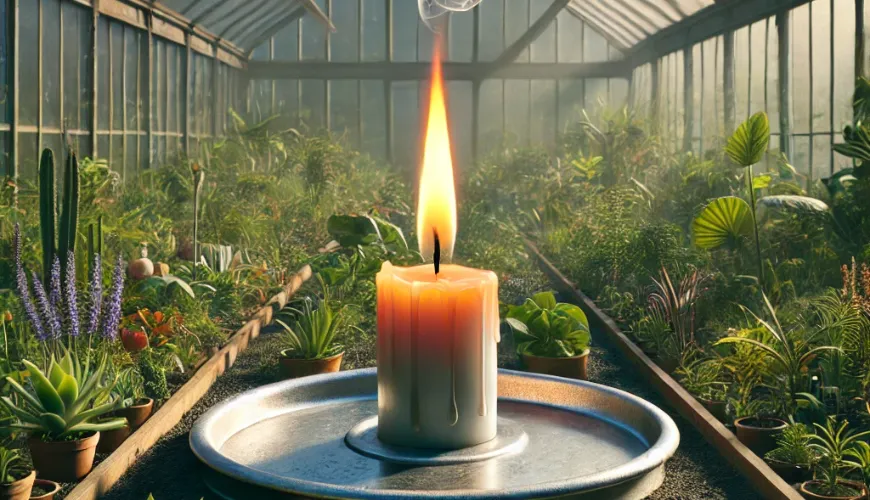 Siren Candle as a Traditional Gardener's Helper