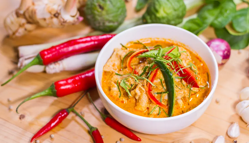 Thai curry will transport you to exotic Thailand