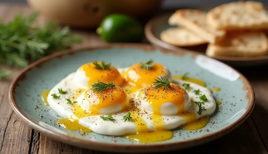 Turkish eggs will enchant you with an exotic take on breakfast classics