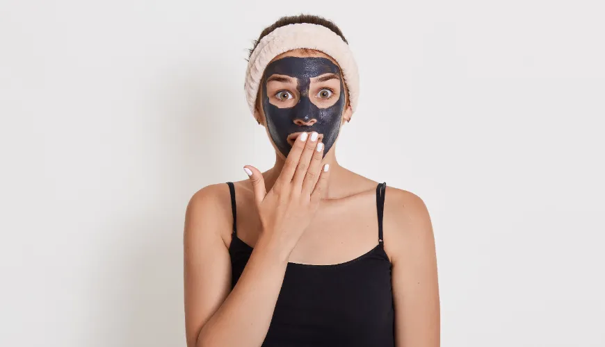 The black mask is the key to beautiful and radiant skin.