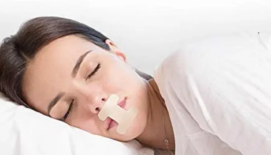 Peaceful and undisturbed sleep thanks to mouth tape